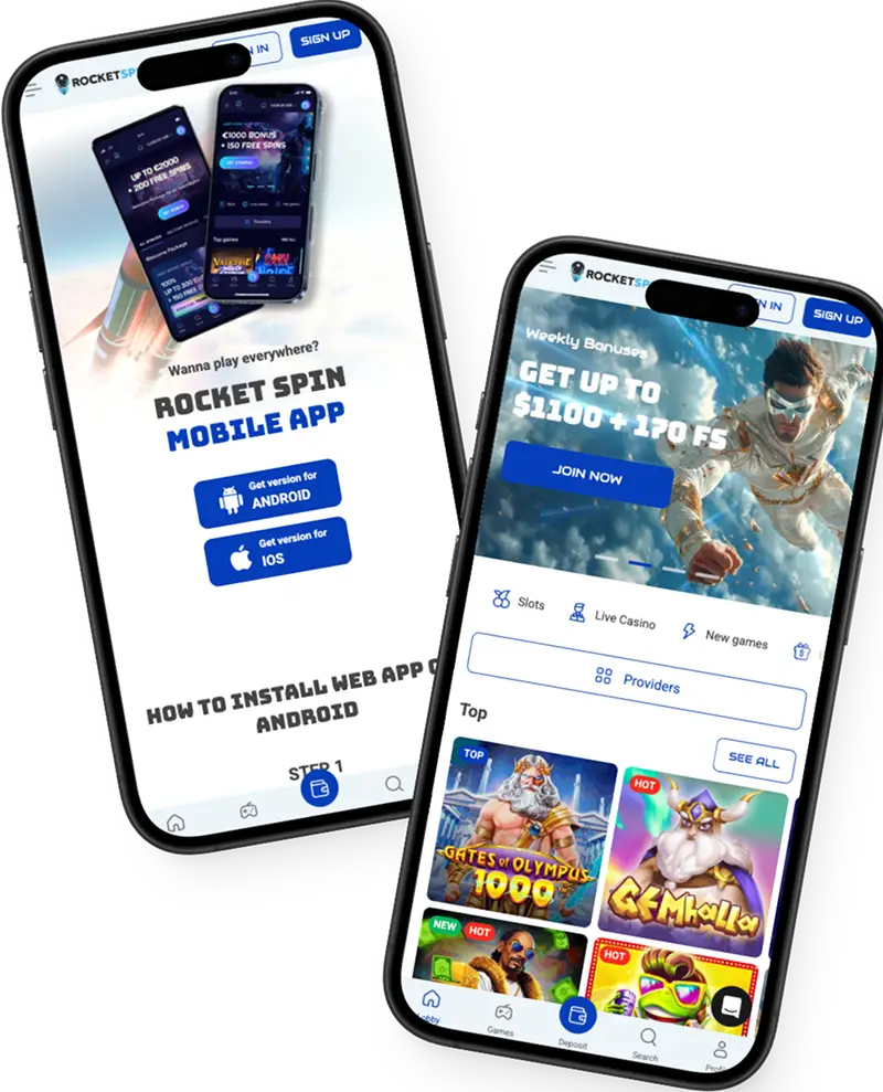RocketSpin app